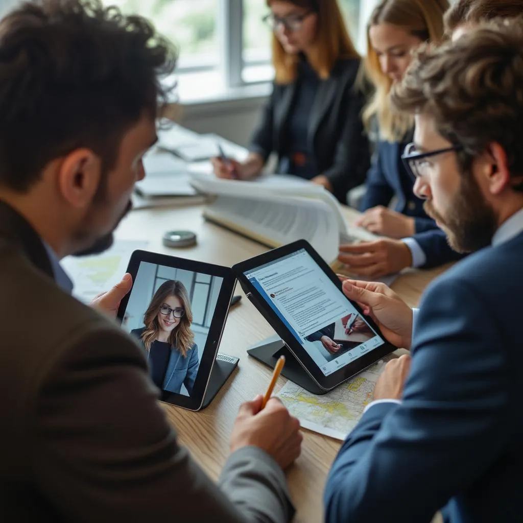 Travail d'équipe en formation