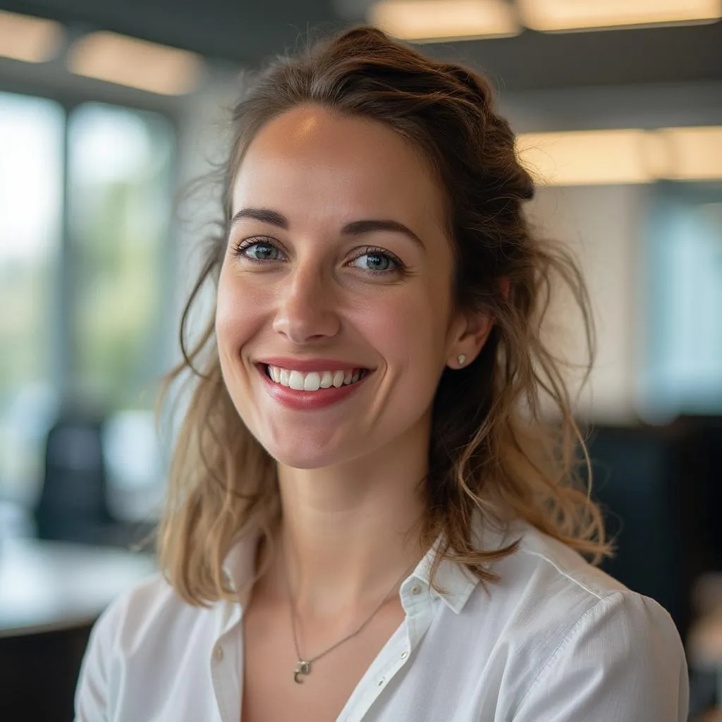 Portrait de Léa Martin, cliente satisfaite